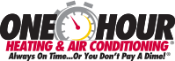 One Hour Heating & Air Conditioning logo