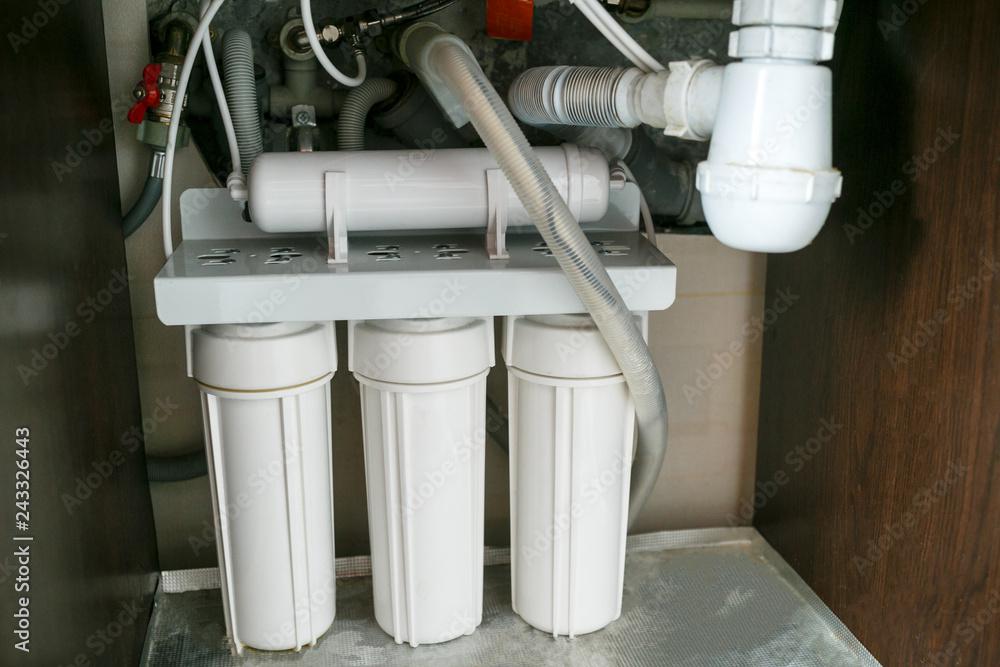water filtration system under sink