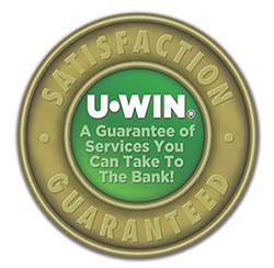 U-WIN Satisfaction Guaranteed seal