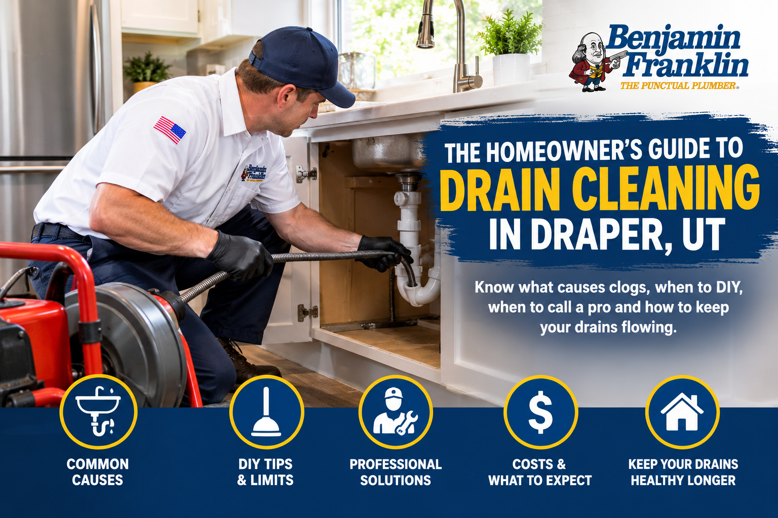 The Homeowner's Guide to Drain Cleaning in Draper, UT
