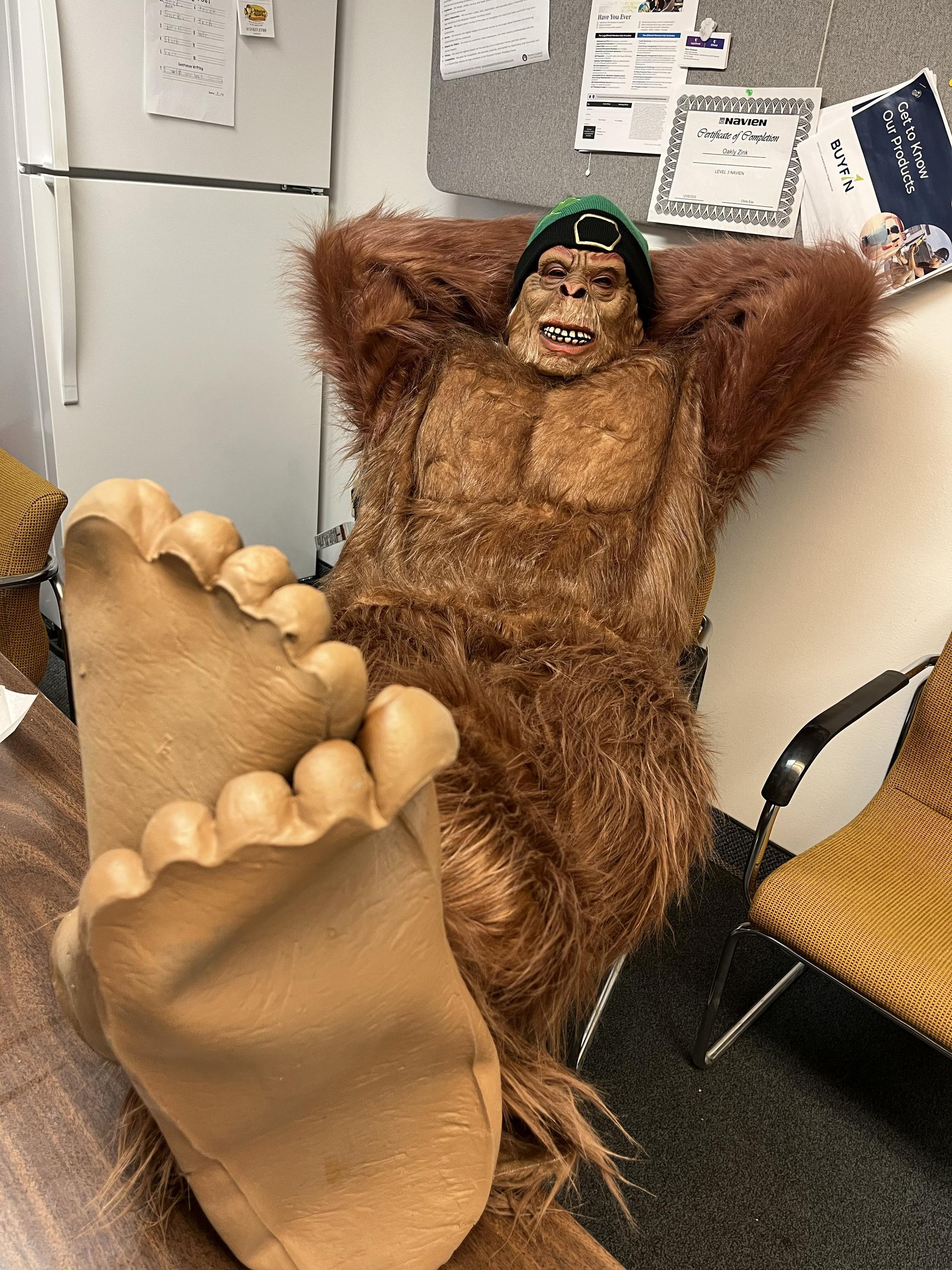 Photo of Suzie the Southsota Sasquatch 