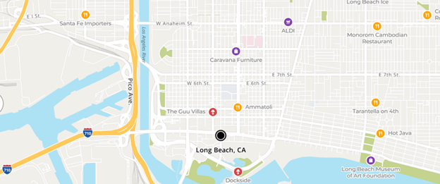 A map of a city