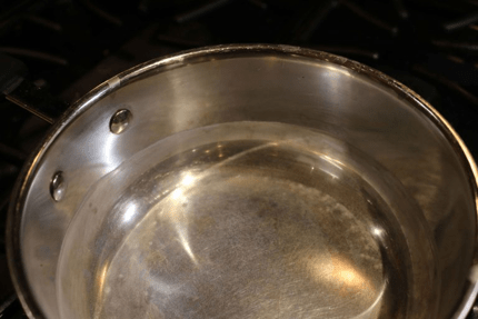 an image of a metal pot