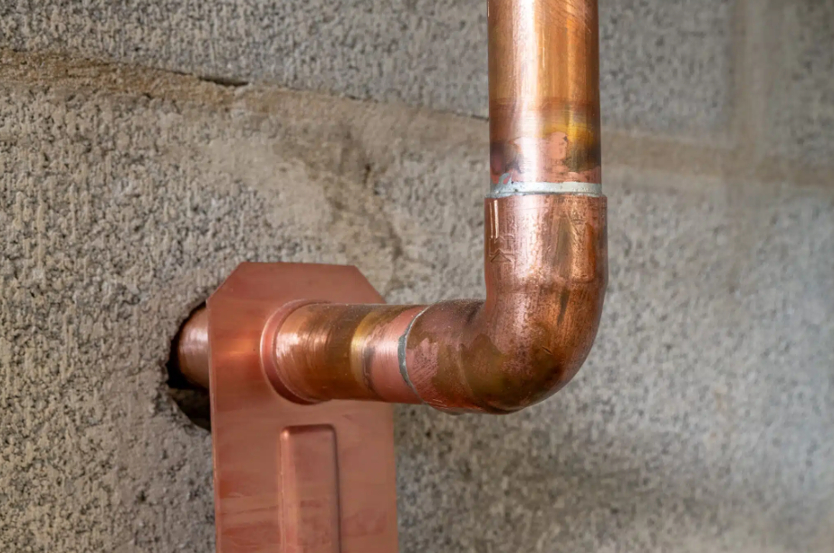 copper pipe plumbing