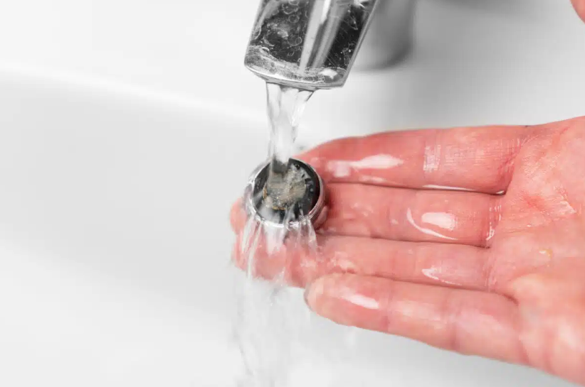 hand rinsing water filter