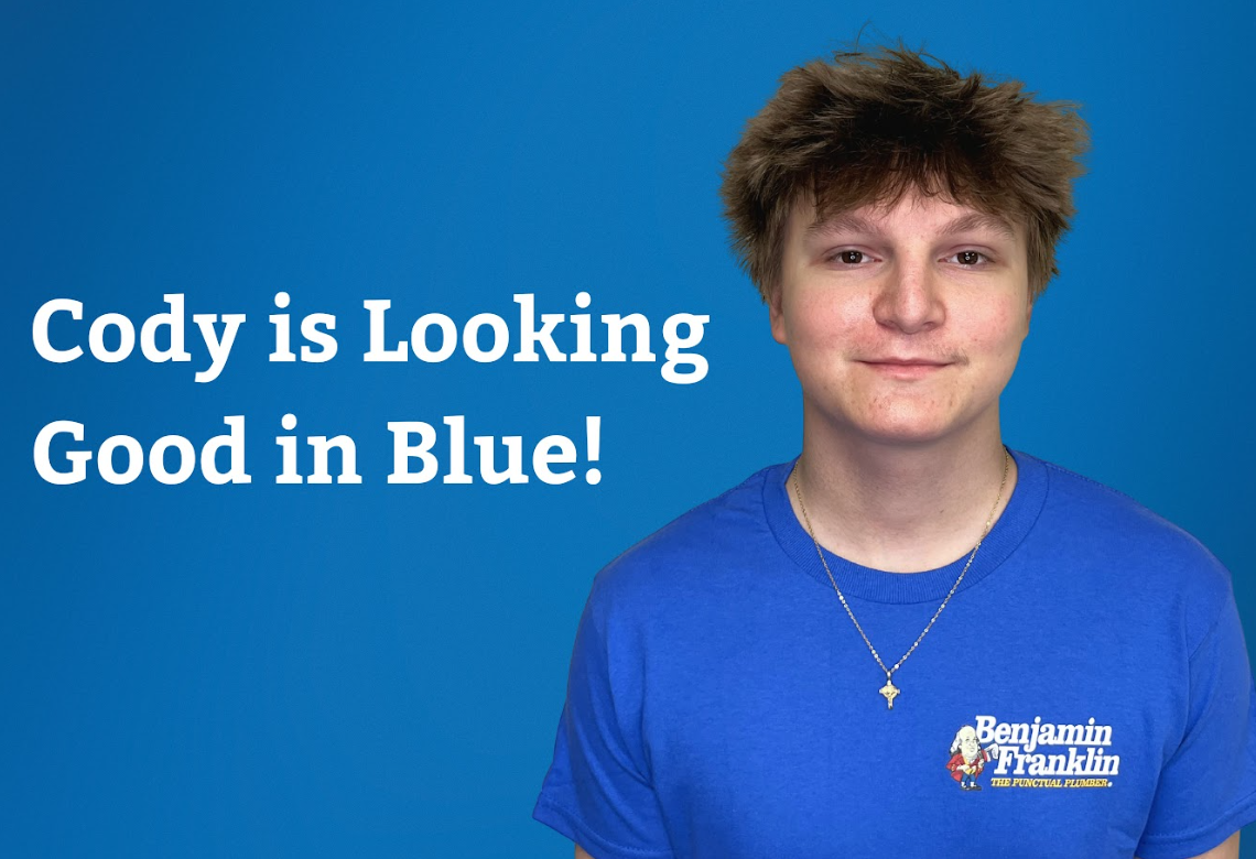 Meet Cody, one of our apprentices putting in the work out in the field! 💧🔧