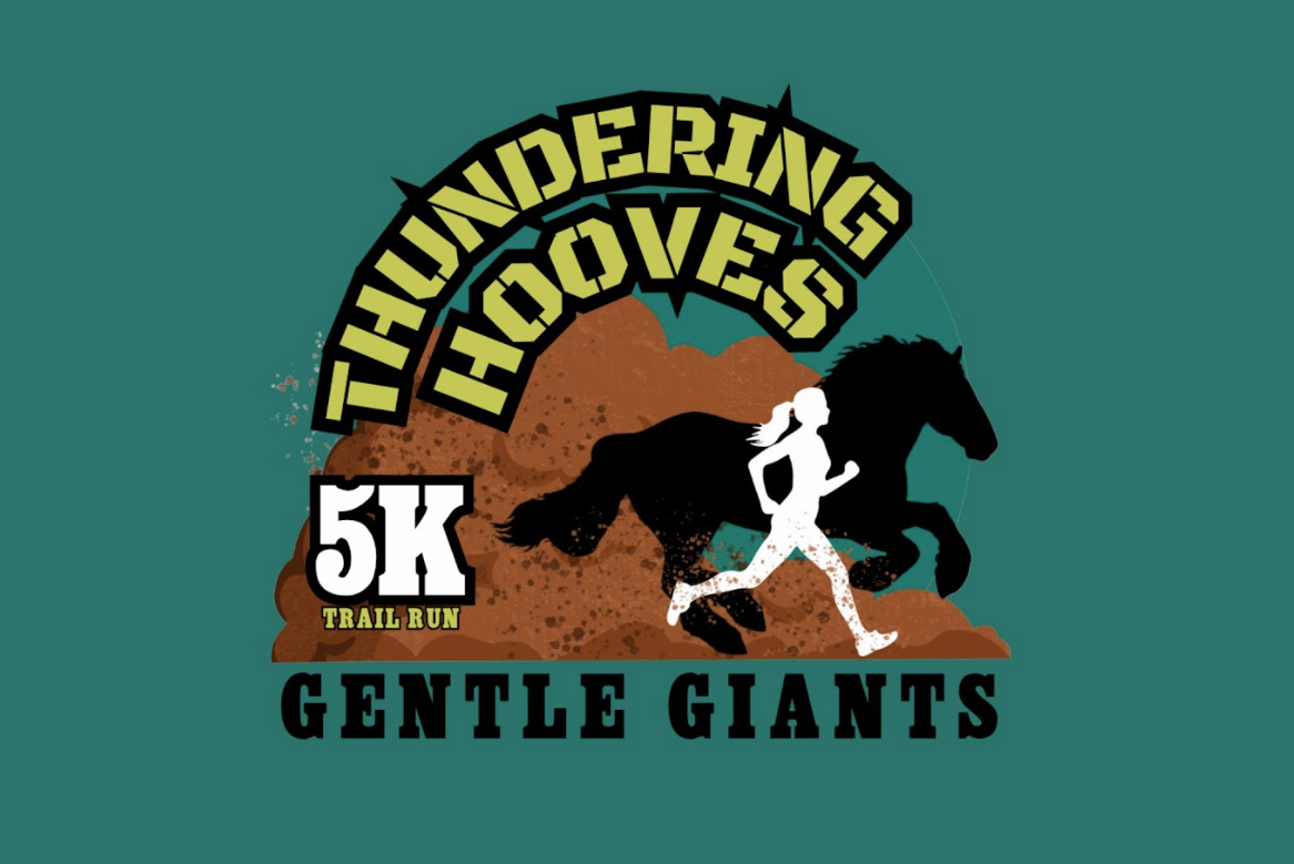 Thundering Hooves 5K graphic