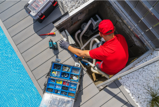 Certified pool leak inspection for hidden water loss detection